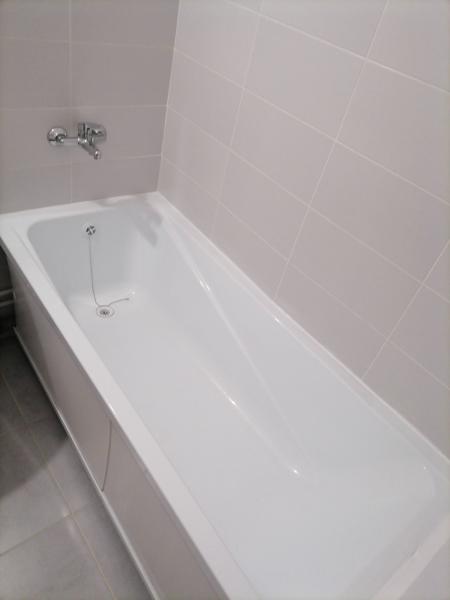 Установка ванны